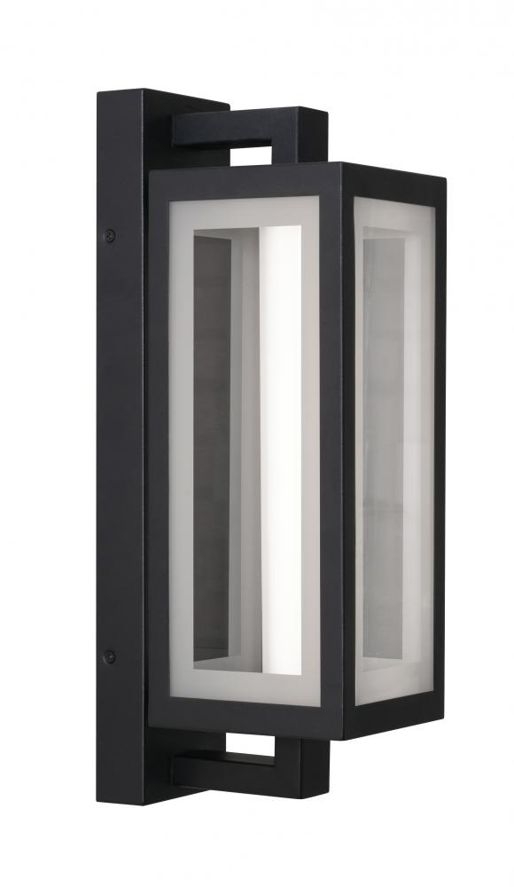 Blake 18'' Outdoor LED Sconce 5CCT 120-277V BK