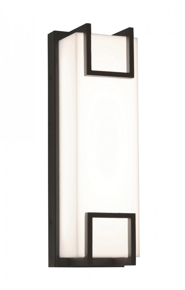 Beaumont LED Outdoor Sconce - 15'' - Textured Bronze