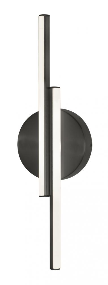 Ella 17'' Sconce LED 15W 120V BK