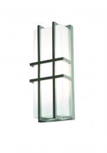 AFX Lighting, Inc. LBTS0614LAJUDSN-MS - Lambert 14'' LED Sconce - 17W 120-277V - Satin Nickel