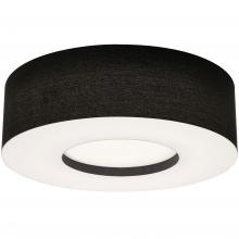 AFX Lighting, Inc. MCF3044MB-BK - Montclair 30'' Med Base Flush Mount,BK