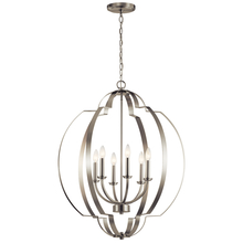 Kichler 42139NI - Foyer Chandelier 6Lt