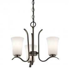 Kichler 43073OZL18 - Mini Chandelier 3Lt LED