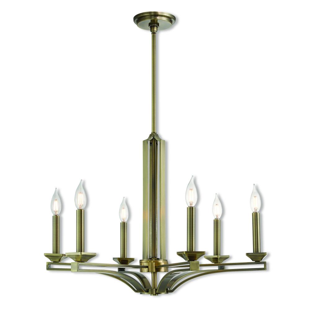 6 Lt AB Chandelier