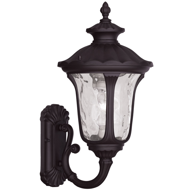 1 Light Bronze Outdoor Wall Lantern