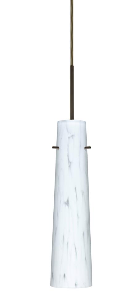 Besa Camino Pendant Bronze Carrera 1x5W LED