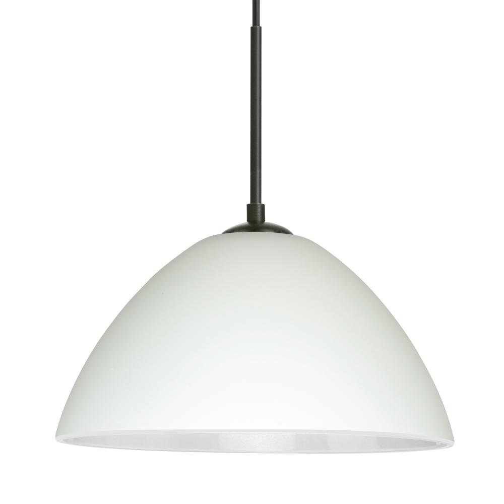 Besa Tessa LED Pendant White Black 1x9W LED