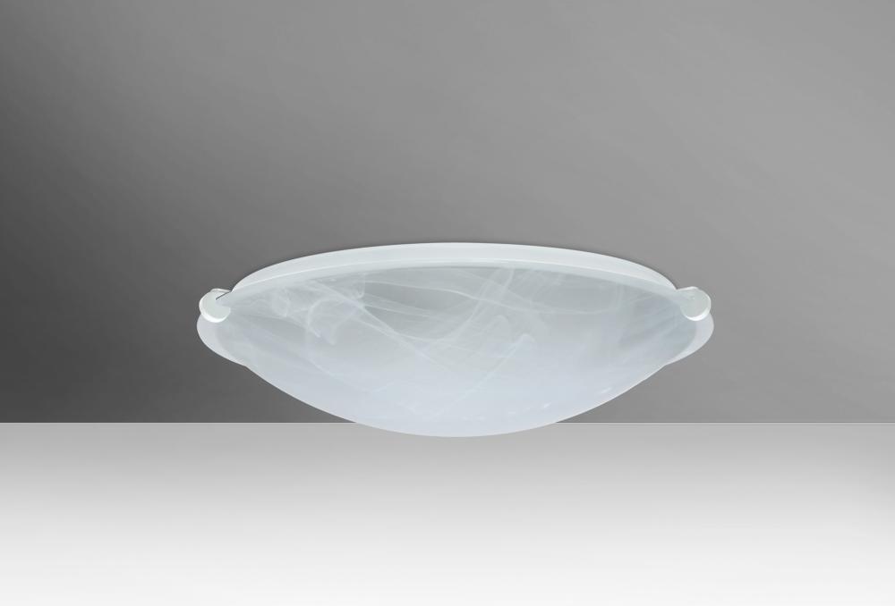 Besa Ceiling Trio 12 White Marble 1x11W LED