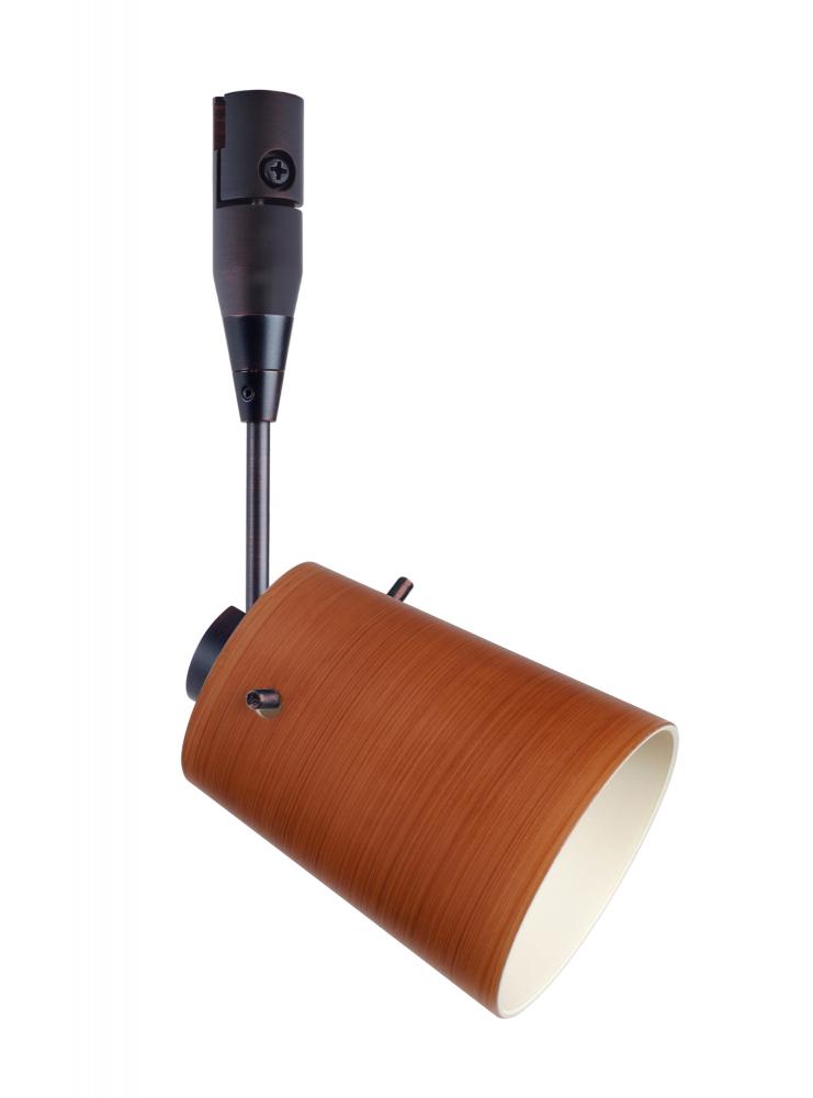 Besa Spotlight With 18" Stem Tammi 3 Bronze Cherry 1x50W Halogen Mr16