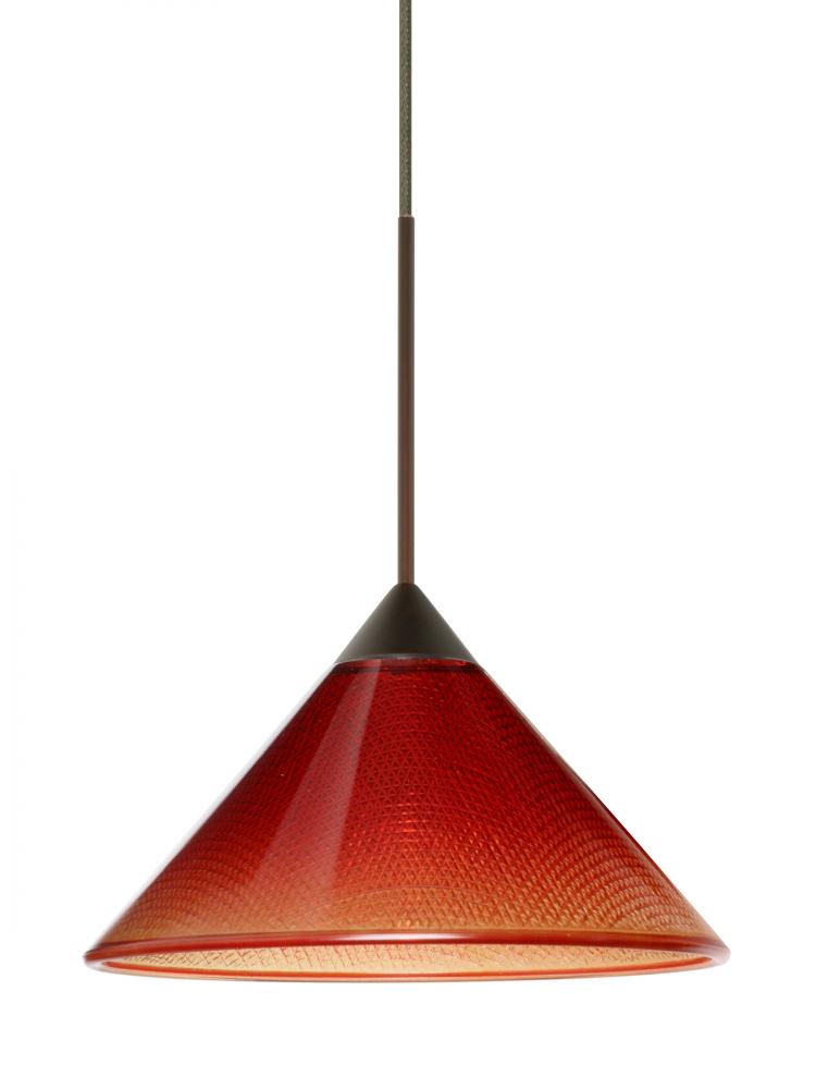 Besa Pendant Kona Bronze Sunset 1x5W LED