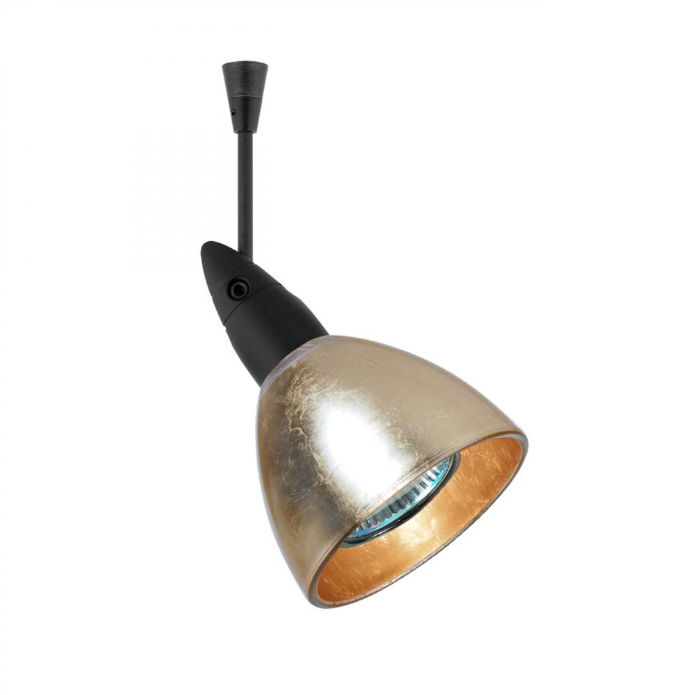 Besa, Divi Spotlight, Gold Foil, Black Finish, 1x9W LED