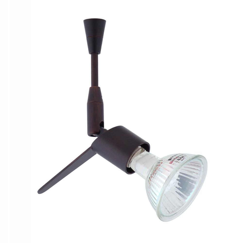 Besa Spotlight With 12" Stem Tipster Bronze 1x50W Halogen Mr16