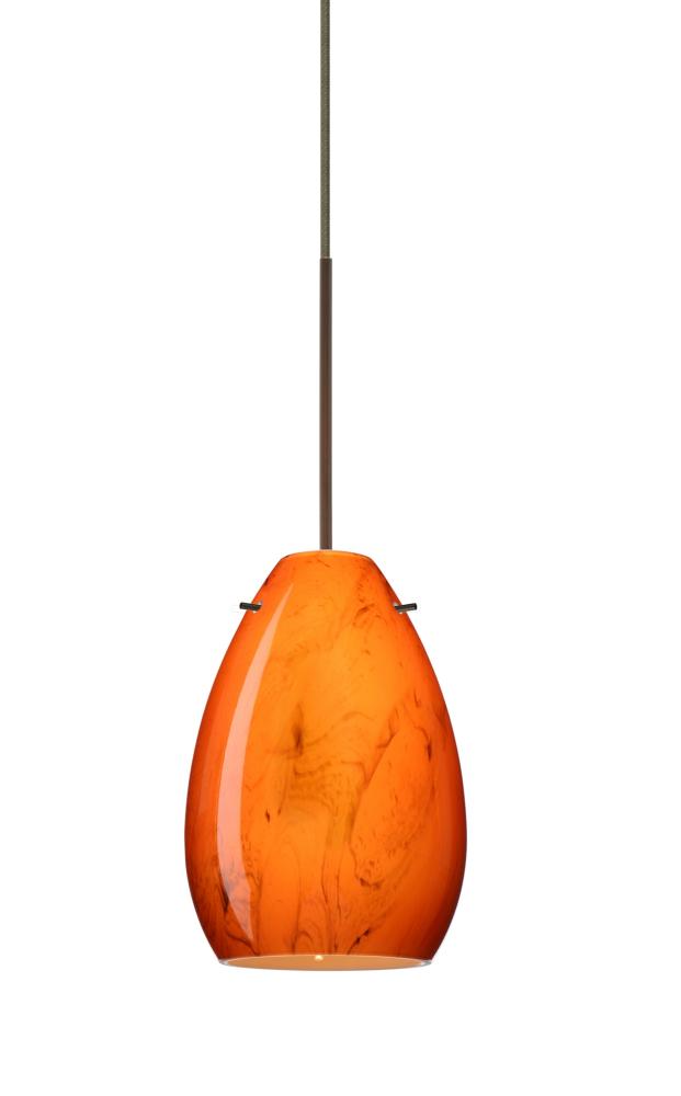 Besa Pendant For Mulitport Canopy Pera 6 Bronze Habanero 1x50W Halogen