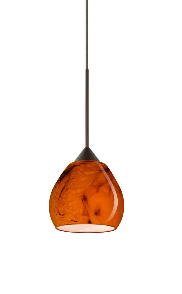 Besa Pendant For Multiport Canopy Tay Tay Bronze Habanero 1x50W Halogen