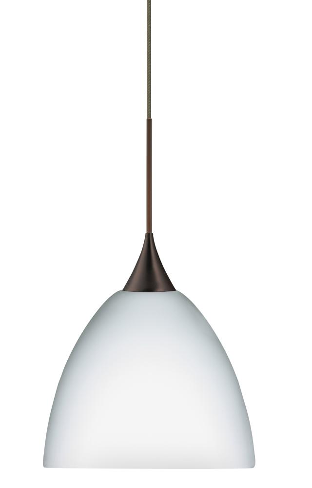 Besa Pendant Sasha Bronze Opal Matte 1x50W GY6.35