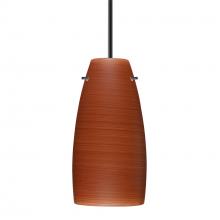 Besa Lighting 1JC-1512CH-BK - Besa Tao 10 Pendant Black Cherry 1x100W MAX E26 Base