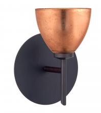 Besa Lighting 1SW-1758CF-BR - Besa Divi Wall 1SW Copper Foil Bronze 1x40W G9