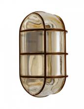 Besa Lighting 396197 - Costaluz 3961 Series Wall Bronze 1x75W Medium base