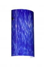 Besa Lighting 704286-BK - Besa Wall Tamburo Black Blue Cloud 1x75W Medium Base