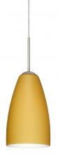  J-1511VM-LED-SN - Besa Riva 9 LED Pendant J Vanilla Matte Satin Nickel 1x9W LED