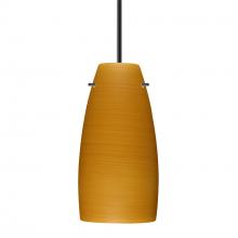 Besa Lighting J-1512OK-BK - Besa Tao 10 Pendant For Multiport Canopy Black Oak 1x100W MAX E26 Base