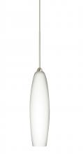 Besa Lighting X-439507-LED-SN - Besa Pendant For Multiport Canopy Zumi Satin Nickel Opal Matte 1x5W LED