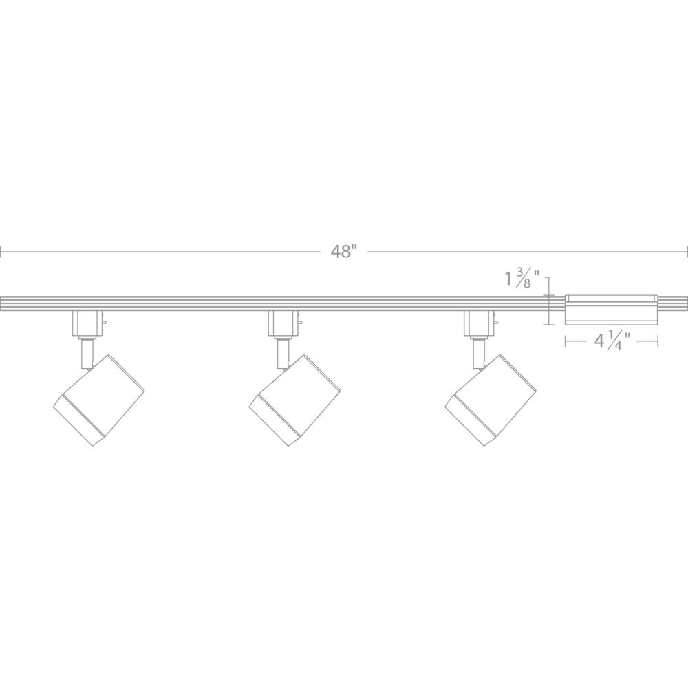 Ocularc 7011/3 - 5CCT Track Luminaire