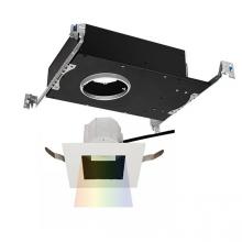 WAC US R3ASDT-NCC24-BKWT - Aether Color Changing LED Square Open Reflector Trim with Light Engine