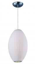 Maxim 12188WTPC - Cocoon-Single Pendant