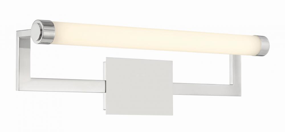 Clinton Integrated LED Polished Nickel Picture Light