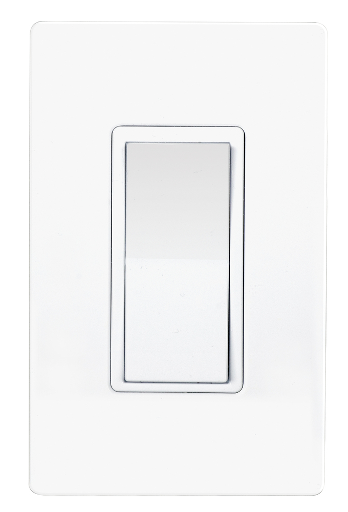 IOT Z-Wave 3-Way Auxiliary Switch - White Finish