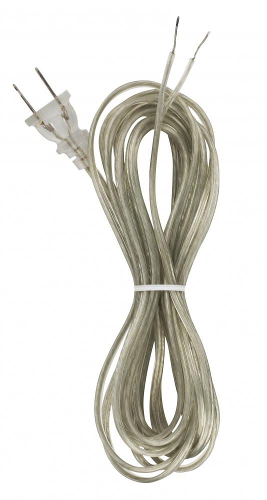 18/2 SPT-1-105C All Cord Sets - Molded Plug - Tinned Tips 3/4" Strip with 2" Slit 100 Ctn.