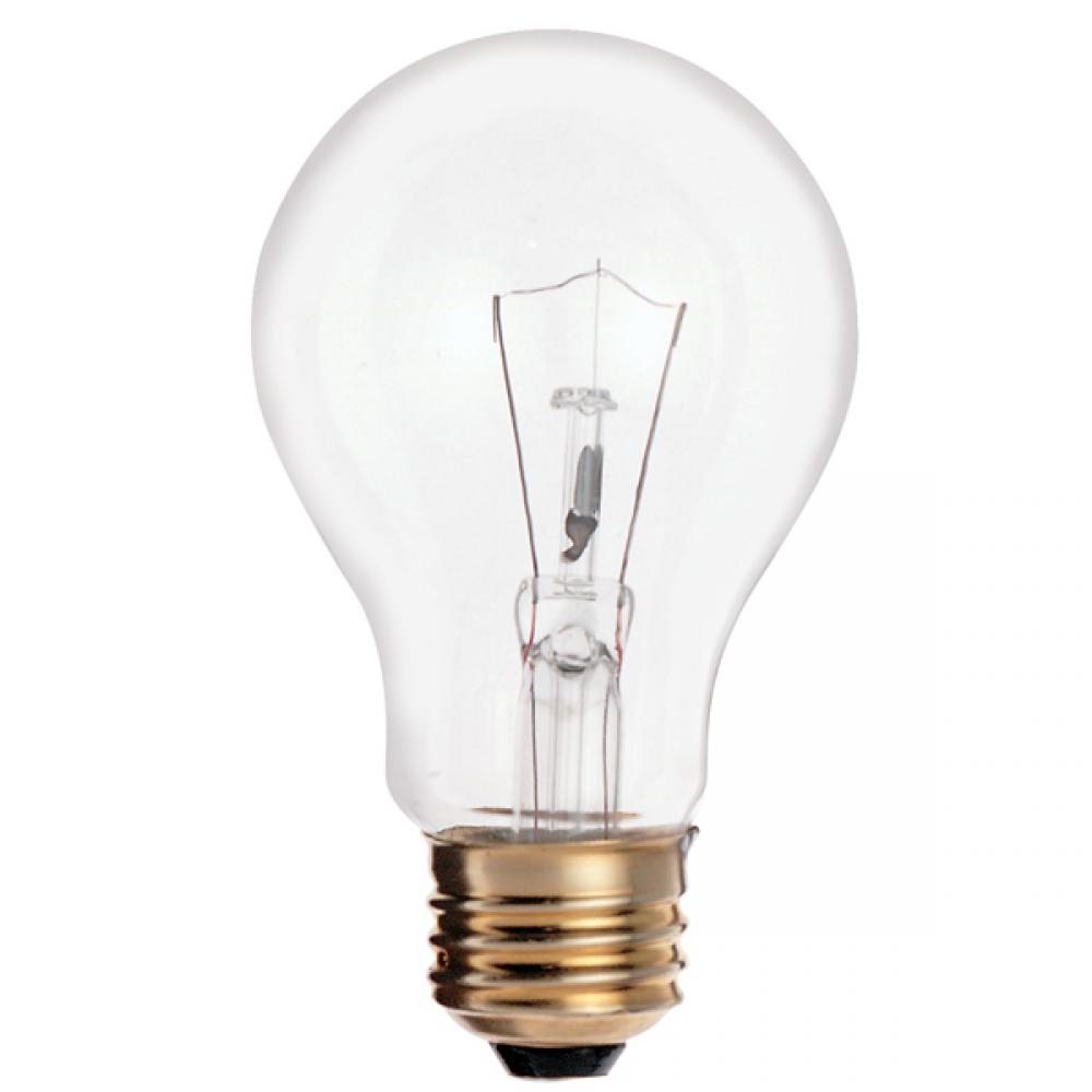 135 Watt A21 Incandescent; Clear; 8000 Average rated hours; 1750 Lumens; Medium base; 120 Volt