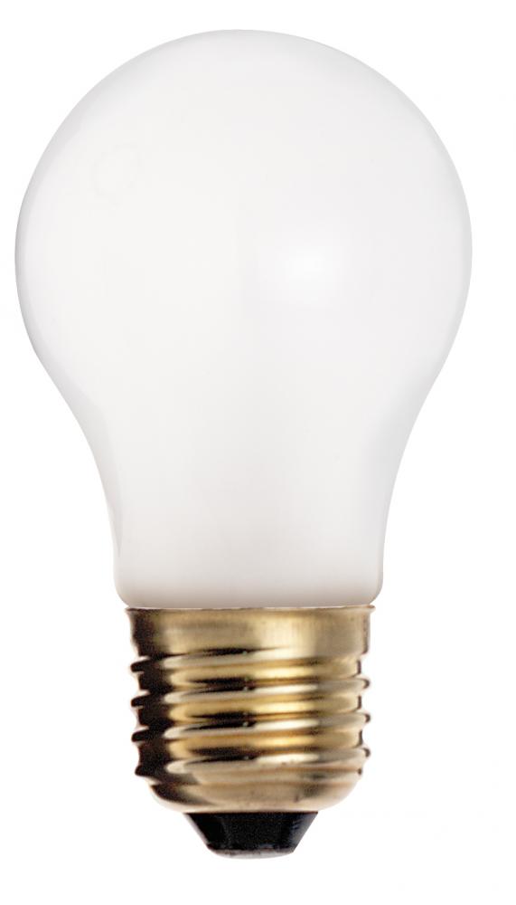 40 Watt A15 Incandescent; Frost; 2500 Average rated hours; 265 Lumens; Medium base; 130 Volt;