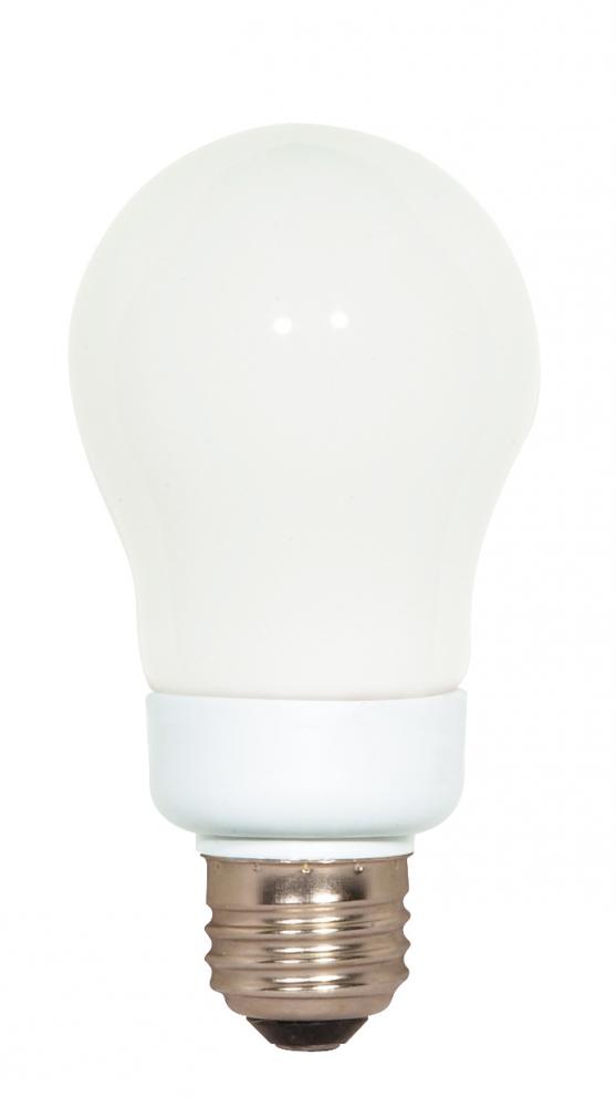 11 Watt; A19 Compact Fluorescent; 5000K; 82 CRI; Medium base; 120 Volt