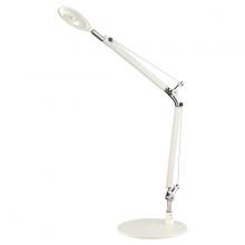 Satco Products Inc. 57/037 - LED Desk Lamp; Double Arm; 5W; 4000K; 300 Lumen; White Finish