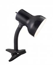 Satco Products Inc. 57/062 - Clip On Goose Neck Lamp; Steel; GU24 Bulb Base; Black Finish