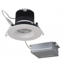 Satco Products Inc. S11624 - 12 watt LED Direct Wire Downlight; Gimbaled; 3.5 inch; 3000K; 120 volt; Dimmable; Round; Remote