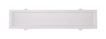 Satco Products Inc. S11721 - 15 Watt LED Direct Wire Linear Downlight; 18 in.; Adjustable CCT; 120 Volt