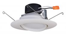 Satco Products Inc. S29474 - 13 watt LED Directional Retrofit Downlight - Gimbaled; 5"-6"; 4000K; 120 volts; Dimmable