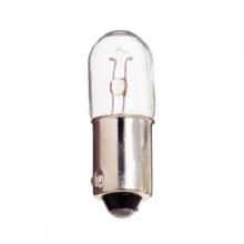 Satco Products Inc. S7824 - 0.95 Watt miniature; T3 1/4; 5000 Average rated hours; Miniature Bayonet base; 6.3 Volt