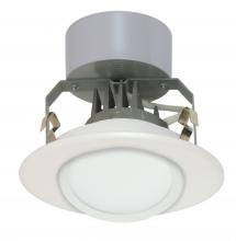 Satco Products Inc. S9129 - Discontinued - 7 watt LED Directional Downlight Retrofit; 4" Gimbled; 3000K; Miniature 2 Pin