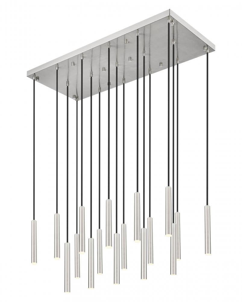 17 Light Linear Chandelier