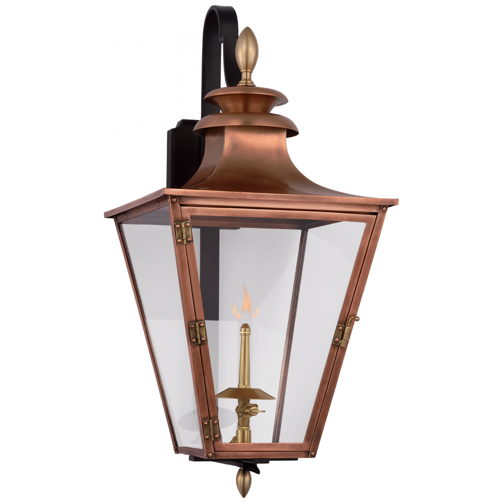 Albermarle Small Bracketed Gas Wall Lantern