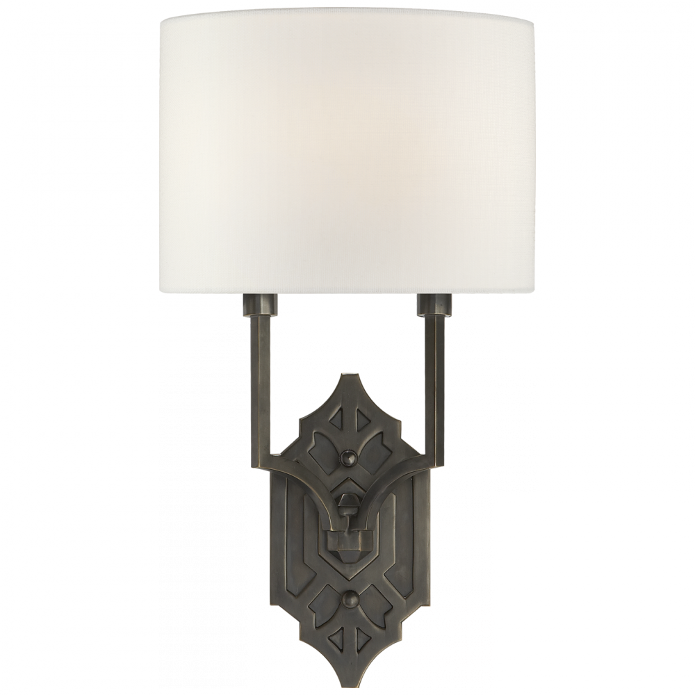 Silhouette Fretwork Sconce