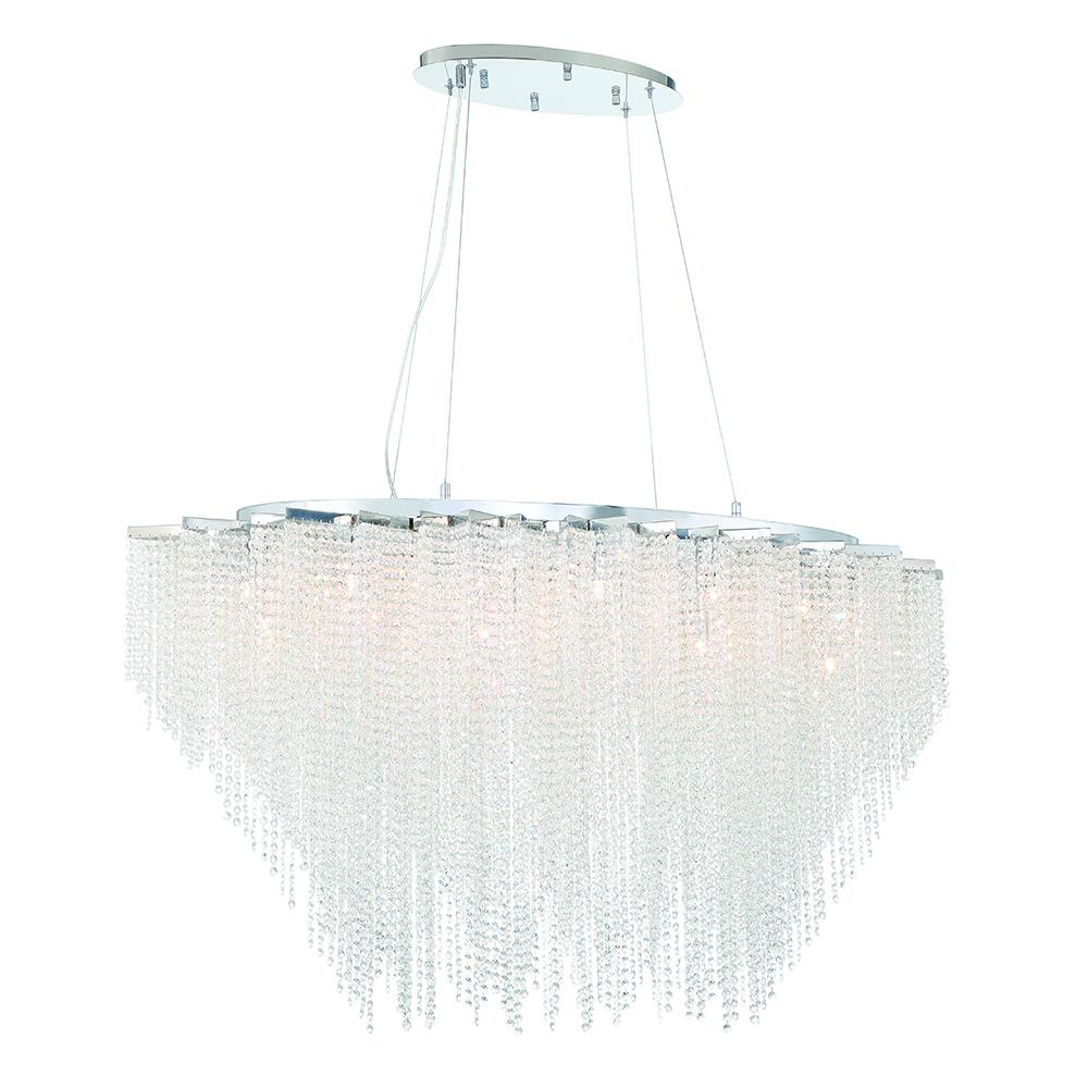 Cohen 18 Light Chandelier in Chrome