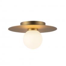 Kuzco Lighting Inc FM15510-BG-UNV - Elixir 10-in Brushed Gold LED Flush Mount