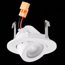 Elco Lighting E218C0730W - 2" ADJUSTBL LED GIMBAL TRIM 800LMN 3K