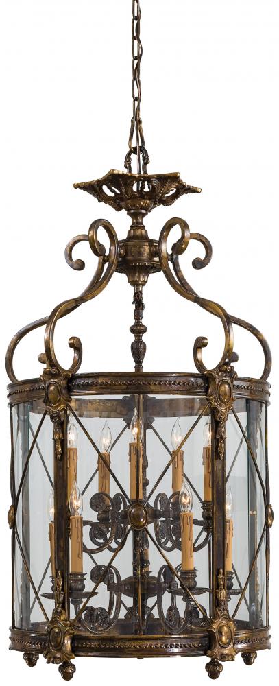 10 Light Foyer Pendant