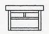 Arroyo Craftsman MCM-7EWO-AB - 7" mission flush ceiling mount without overlay (empty)